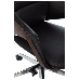 Кресло руководителя Бюрократ _DAO-2 черный кожа с подголов. крестовина алюминий, фото 7