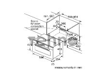 Встраиваеммый духовой шкаф SIEMENS VB554CCR0 IQ500  90*48см, 85л