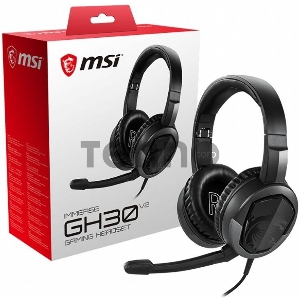 Наушники с микрофоном MSI IMMERSE GH30 V2 черный (S37-2101080-SV1)