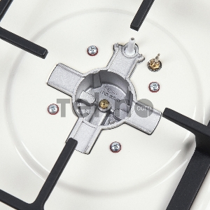 Газовая панель MAUNFELD EGHE.43.33CBG.R/G Газовая панель MAUNFELD EGHE.43.33CBG.R/G/ газ, ширина 45 см, 3 конфорки, слоновая кость