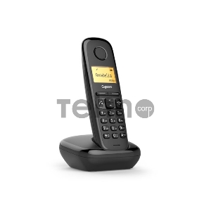 Трубка доп. Dect Gigaset A270H HSB RUS черный для A170/270