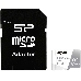 Флеш карта microSD 64GB Silicon Power Superior Pro A2 microSDXC Class 10 UHS-I U3 Colorful 100/80 Mb/s (SD адаптер), фото 2