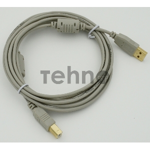 Кабель USB 2.0 PRO Am-Bm /Экран, покрытие Gold flash, 2x ферритовых фильтра 3м