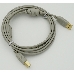 Кабель USB 2.0 PRO Am-Bm /Экран, покрытие Gold flash, 2x ферритовых фильтра 3м, фото 2