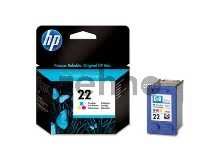Картридж струйный HP 22 C9352AE многоцветный для HP DJ 3920/3940/PSC 1410 (165стр.)