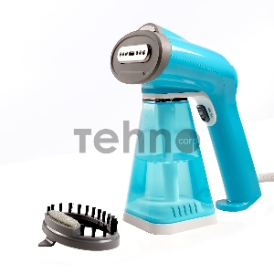 Отпариватель ручной Galaxy LINE GL6194, голубой(4шт) Отпариватель  для одежды, мощность 1300 Вт, насадка-щетка для очистки, время нагрева до 20 секунд, индикатор нагрева, защита от перегрева, объем резервуара для воды 300 мл, постоянная подача пара до 25 
