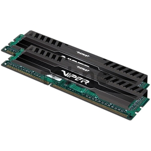 Модуль памяти Patriot DIMM DDR3 16Gb KIT (8GbX2)  VIPER3 1600MHz CL10 [PV316G160C0K] Black Mamba