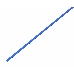 Термоусадочная трубка 2,0/1,0 мм, синяя, упаковка 50 шт. по 1 м | 20-2005 | REXANT, фото 1