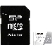 Флеш карта microSD 128GB Silicon Power Superior Pro A2 microSDXC Class 10 UHS-I U3 Colorful 100/80 Mb/s (SD адаптер), фото 2