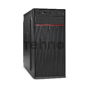 Корпус Minitower ExeGate BAA-113-AAA400 (mATX, БП AAA400 с вент. 8см, 2*USB, аудио, черный)