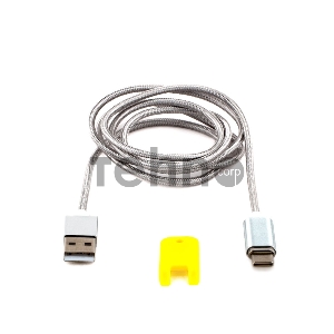 Кабель Cablexpert магнитный USB 2.0 CC-USB2-AMUCMM-1M, AM/TypeC, 1м, алюминиевые разъемы, коробка