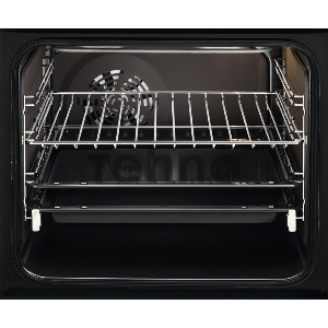 Встраиваемая электрическая духовка ELECTROLUX OEF5C50Z / SurroundCook, основной цвет - черный, утапливаемые переключатели, таймер отключения, отложенный старт, будильник, хромированные направляющие из нержавеющей стали, телескопические направляющие FlexiR