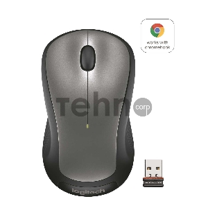 Мышь Logitech M310 черный оптическая (1000dpi) беспроводная USB1.1 для ноутбука (2but)