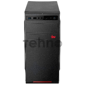 Компьютер  IRU Home 310H5SE MT i3 10105 (3.7) 8Gb 1Tb 7.2k UHDG 630 Free DOS GbitEth 400W черный