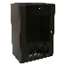 Шкаф коммутационный WRline (WR-TW-2245-GP-RAL9004) настенный 22U 600x450мм пер.дв.стекл 2 бок.пан. 60кг черный 370мм 1086мм IP20 сталь, фото 2
