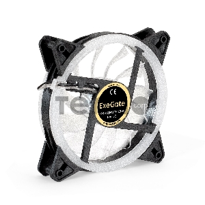Вентилятор 12В DC ExeGate EX12025HM.FRGB.V2 (120x120x25 мм, Hydraulic bearing (гидродинамический), Molex, 1100RPM, 20dBA)