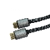Кабель видео LAZSO WH-111-B HDMI (m)/HDMI (m) 1м. Позолоченные контакты черный, фото 1