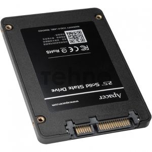 Накопитель SSD Apacer 480GB AS340 AP480GAS340G-1 2.5 SATA 6Gb/s, 550/450, MTBF 1.5M, TLC, 280TBW, RTL