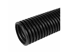 Трубa автомобильная гофрированная ПП, Ø9,8 мм, неразрезная, бухта 50 м/уп.