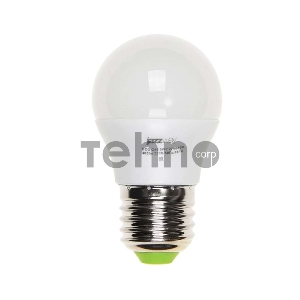 Лампа светодиодная PLED-ECO-G45 5Вт шар 4000К белый E27 400лм 220-240В JazzWay 1036988A
