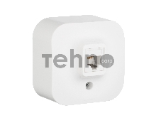 Электроустановочные изделия Legrand 782214 Розетка Quteo RJ11 (Белая)
