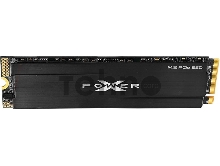 Твердотельный диск 2TB Silicon Power XD80, M.2 2280, PCI-E 3x4, [R/W - 3400/3000 MB/s]