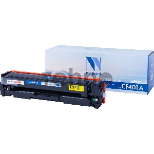 Картридж NV Print совместимый  HP Laser Jet Pro M252, MFP M277 CF401A Cyan  (1400k)