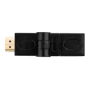 Переходник Gembird Переходник HDMI-HDMI 19F/19M, вращающийся на 180 град, золотые разъемы, пакет A-HDMI-FFL2 Переходник Gembird Переходник HDMI-HDMI 19F/19M, вращающийся на 180 град, золотые разъемы, пакет A-HDMI-FFL2