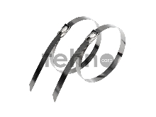 Хомут-стяжка стальной 300x7,9 мм, упаковка 100 шт. REXANT