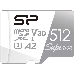 Флеш карта microSDXC 512Gb Class10 Silicon Power SP512GBSTXDA2V20SP Superior + adapter, фото 1