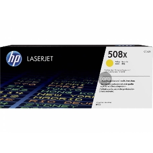 Тонер Картридж HP 508X CF362X желтый для HP CLJ M552/M553 (9500стр.)