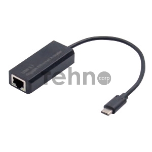 Кабель-адаптер Exegate EX283721RUS EXE-736 USB3.0 Type C --> UTP 1000Mbps AX88179