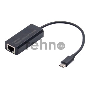 Кабель-адаптер Exegate EX283721RUS EXE-736 USB3.0 Type C --> UTP 1000Mbps AX88179 Кабель-адаптер Exegate EX283721RUS EXE-736 USB3.0 Type C --> UTP 1000Mbps AX88179