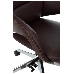 Кресло руководителя Бюрократ _DAO-2 коричневый кожа с подголов. крестовина алюминий, фото 7