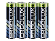 Батарея Ergolux Alkaline LR6 SR4 AA 2800mAh (4шт) спайка
