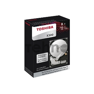 Жесткий диск Toshiba SATA-III 12Tb HDWR21CUZSVA X300 (7200rpm) 256Mb 3.5