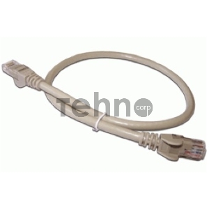 Кабель Patch cord Lanmaster LAN6-45-45-1.5-GY 1.5м UTP Cat 6 Grey