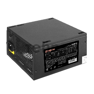 Блок питания 500W ExeGate 500PPE, ATX, PC, black, APFC, 12cm, 24p+(4+4)p PCI-E, 3*IDE, 5*SATA, FDD + кабель 220V в комплекте