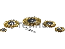 Набор щеток дисковых для дрели ЗУБР 