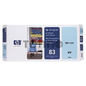Картридж струйный HP 83 C4964A светло-голубой печатающая головка для HP DJ 5500UV/5500psUV/5000UV/5000psUV