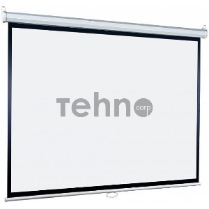 Настенный экран Lumien Eco Picture 180х180см (рабочая область 174х174 см) Matte White восьмигранный корпус, возможность потолочн./настенного крепления, уровень в комплекте, 1:1 (треугольная упаковка)