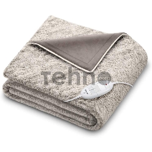 Электрическое одеяло Beurer HD75 Cosy Nordic 100Вт коричневый (421.03)