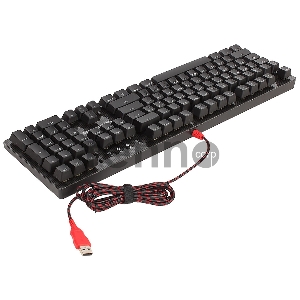 Клавиатура A4 Bloody B800 серый/черный USB Gamer LED