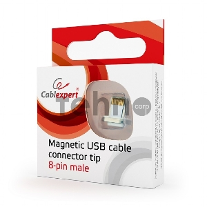 Адаптер lightning Cablexpert CC-USB2-AMLM-8P для магнитного кабеля, коробка