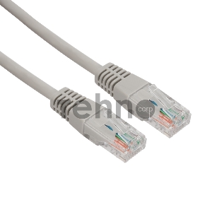 Rexant Пaтч-корд U/UTP, категория 5e, RJ45-RJ45, неэкранированный, LSZH серый, 3м