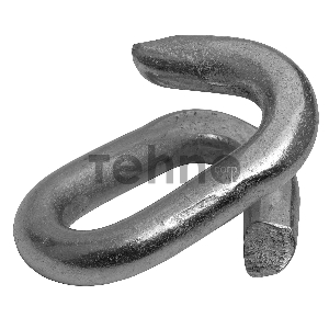 Соединитель цепей Зубр, оцинкованный, 3мм, ТФ5, 125 шт 4-304575-03