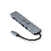 Док-станция ExeGate EX293983RUS DUB-21C/PD/CR/H (кабель-адаптер USB Type-C --> 2xUSB3.0 + Card Reader + PD 100W + HDMI 4K@60Hz, Plug&Play, серый), фото 2