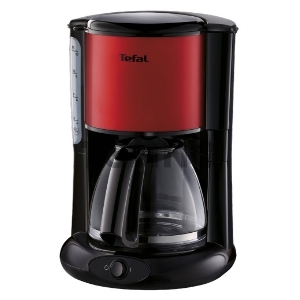 Кофеварка капельная Tefal CM361E38 1000Вт красный