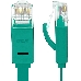 Патч-корд Greenconnect плоский прямой PROF  15.0m UTP медь, кат.6, зеленый, позолоченные контакты, 30 AWG, Premium ethernet high speed 10 Гбит/с, RJ45, T568B (GCR-LNC625-15.0m), фото 4