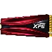 Накопитель SSD M.2 ADATA 256Gb XPG S11 Pro <AGAMMIXS11P-256GT-C> (PCI-E 3.0 x4, up to 3500/1200Mbs, 290000 IOPs, 3D TLC, NVMe 1.3, 22x80mm, радиатор), фото 9
